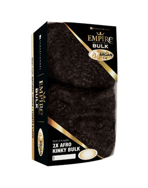 Human Hair Afro Kinky Bulk 2x 16"