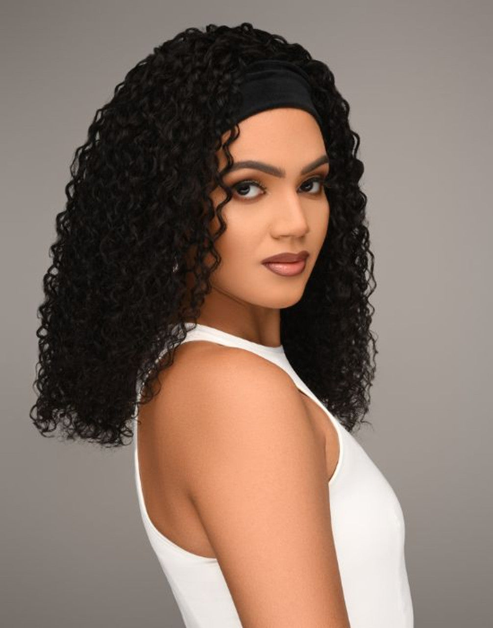 Human Hair 2-in-1 V-Part Wig Alyssa 19"