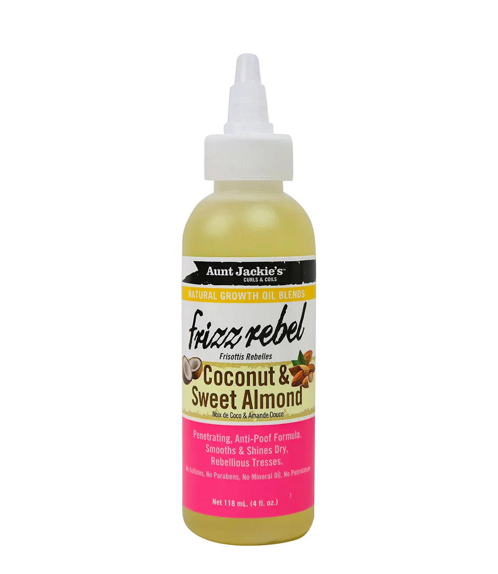 Aunt Jackie's Frizz Rebel Coconut & Sweet Almond 4oz