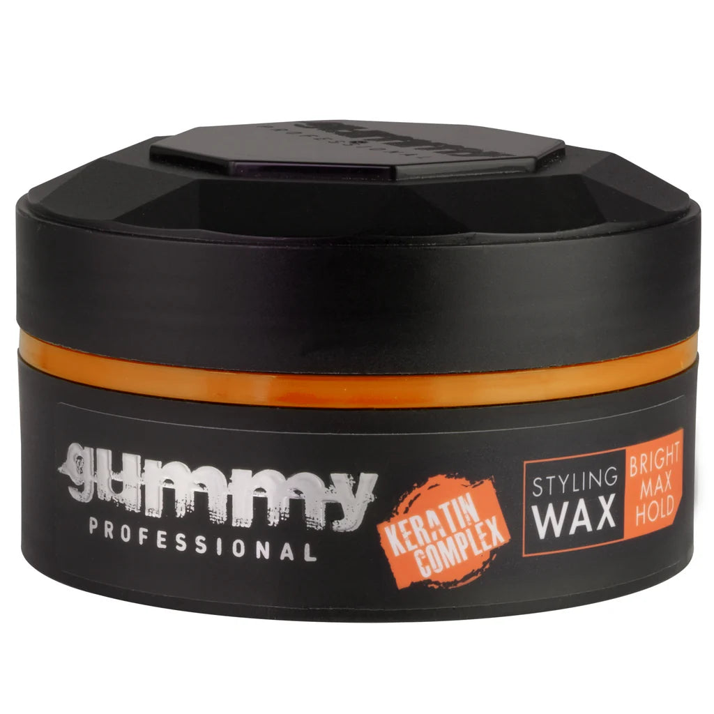 Gummy Professional Styling Wax Bright Max Hold 5oz