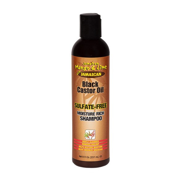 Jamaican Mango & Lime Black Castor Oil Sulfate-Free Moisture Rich Shampoo 8oz