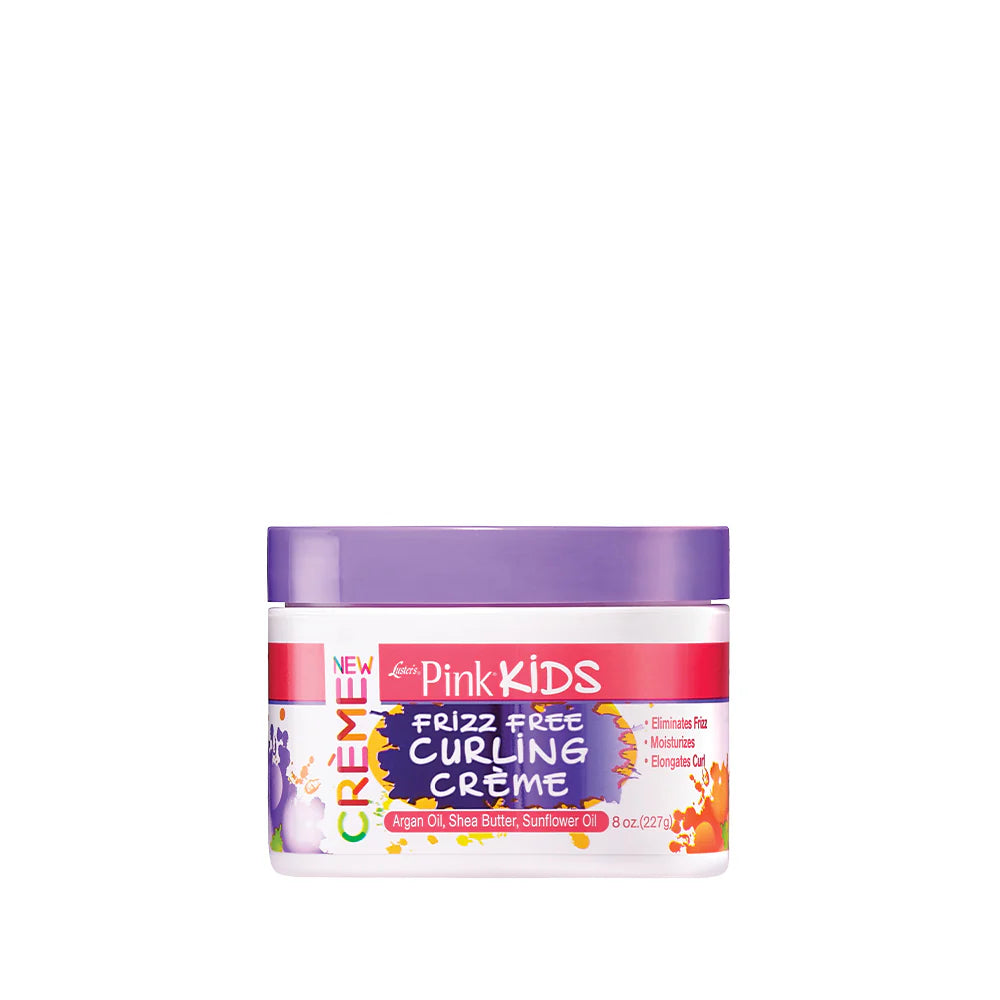 Luster's Pink Kids Frizz Free Curling Creme 8oz
