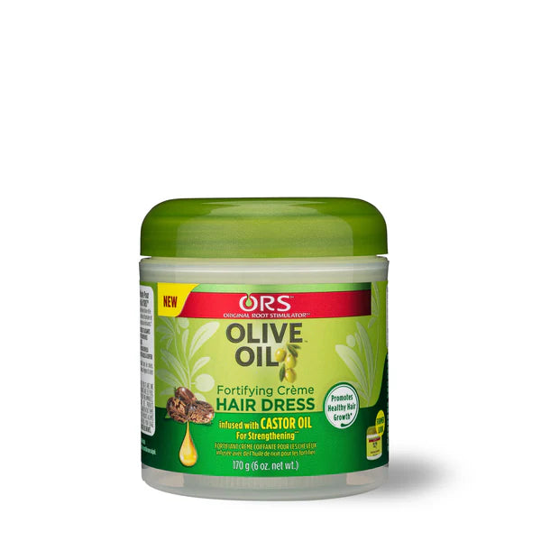 ORS Olive Oil Fortifying Creme Hair Dress infused with Castor Oil 6oz