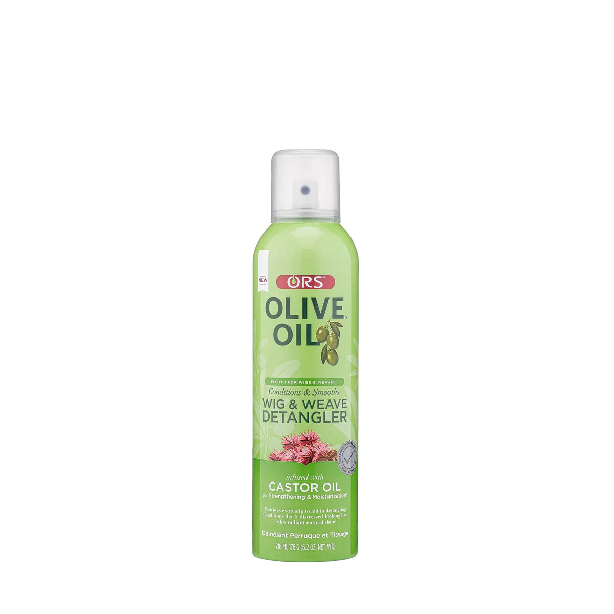 ORS Olive Oil Wig and Weave Detangler infused with Castor Oil 6.2oz