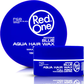 RedOne Aqua Hair Wax Full Force Maximum Control - Blue 5oz