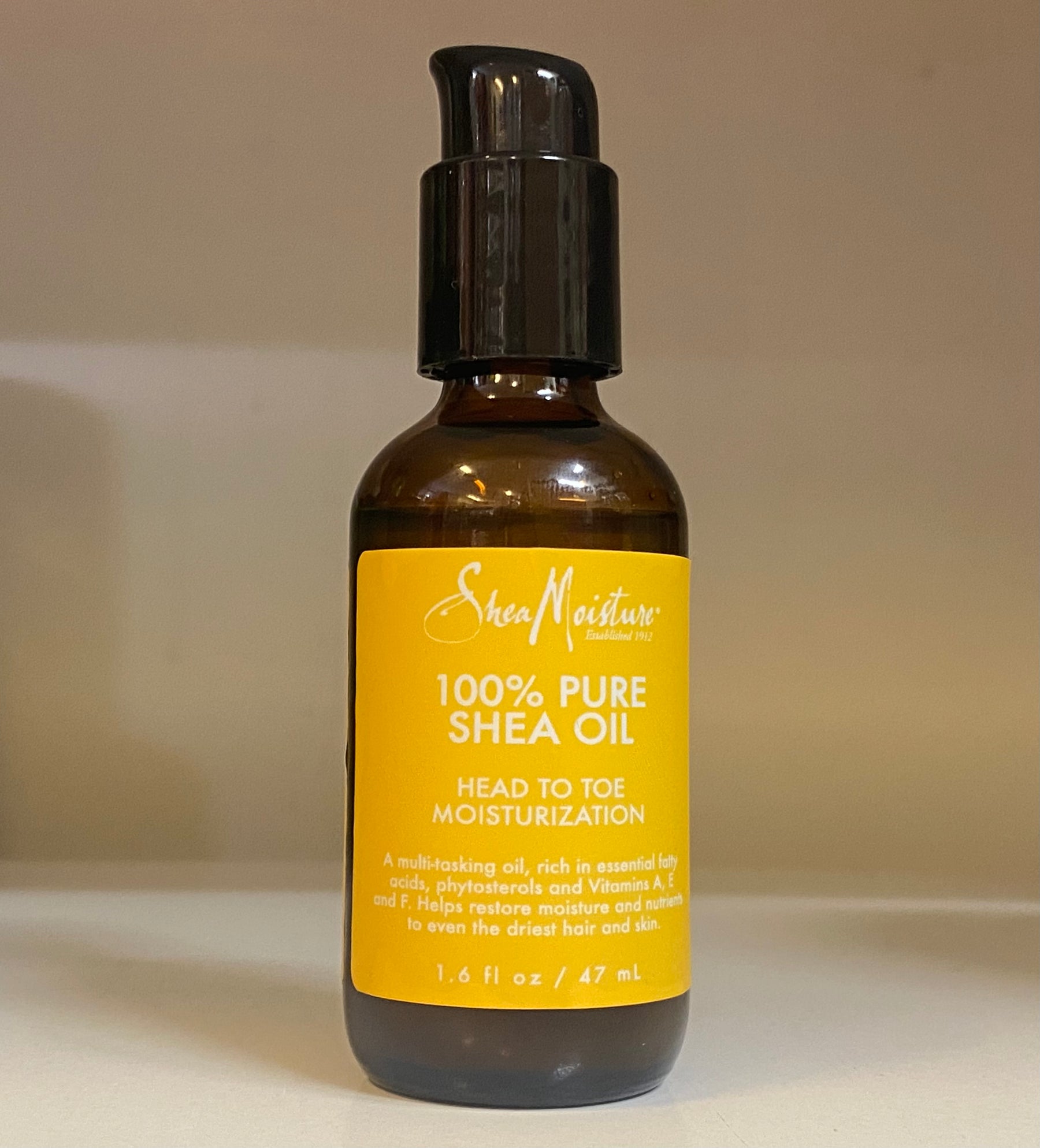 Shea Moisture 100% Pure Shea Oil - Head to Toe Moisturization 1.6oz