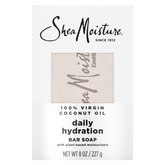 Shea Moisture 100% Virgin Coconut Oil Daily Hydration Bar Soap 8oz