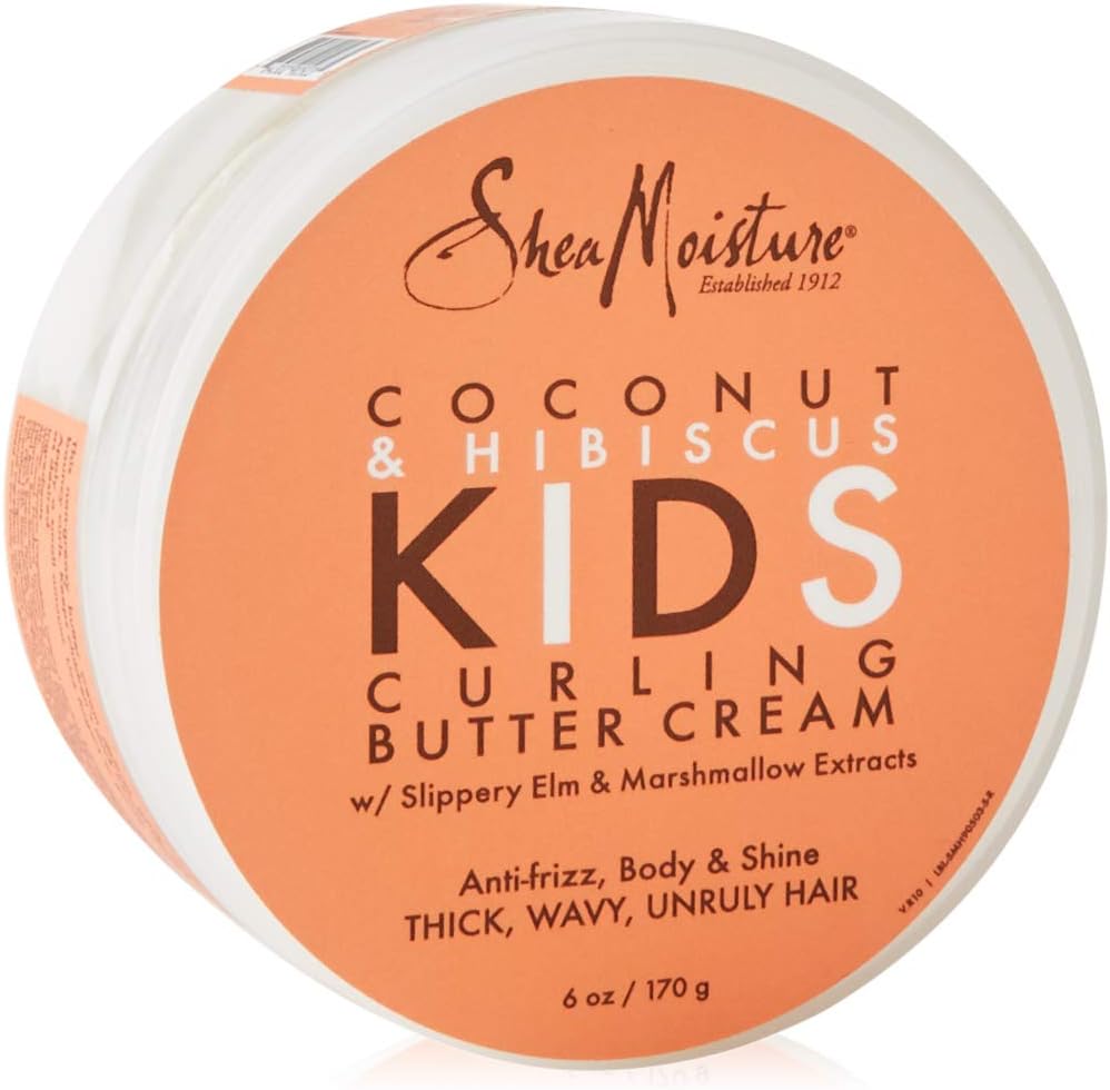 Shea Moisture Coconut & Hibiscus Kids Curling Butter Cream 6oz