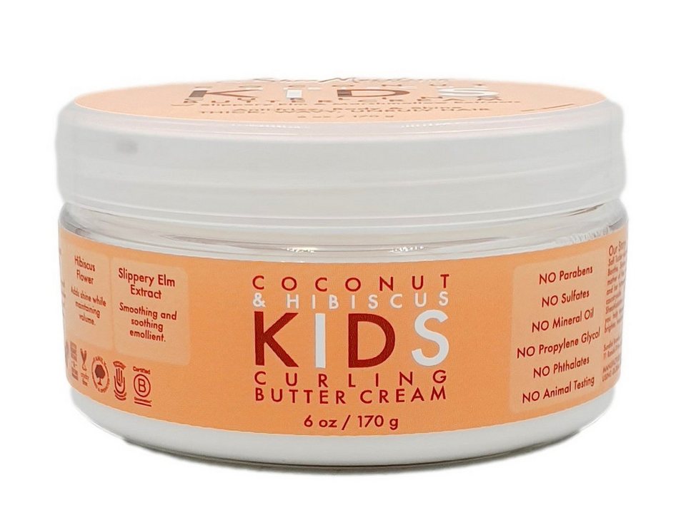 Shea Moisture Coconut & Hibiscus Kids Curling Butter Cream 6oz