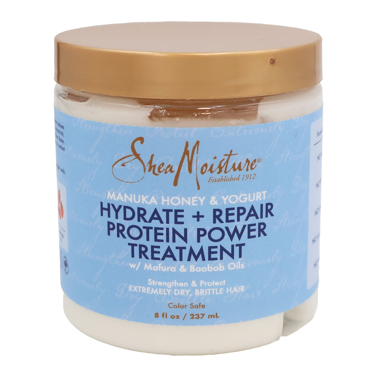 Shea Moisture Manuka Honey & Yogurt Hydrate + Repair Protein Power Treatment 8oz