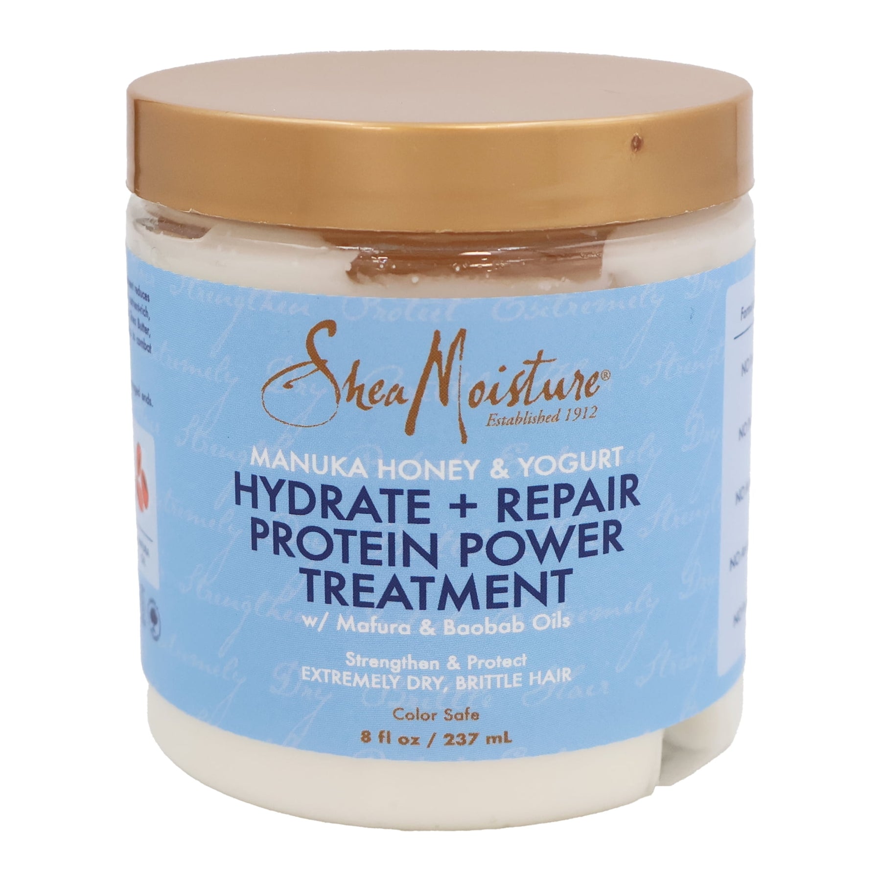 Shea Moisture Manuka Honey & Yogurt Hydrate + Repair Protein Power Treatment 8oz