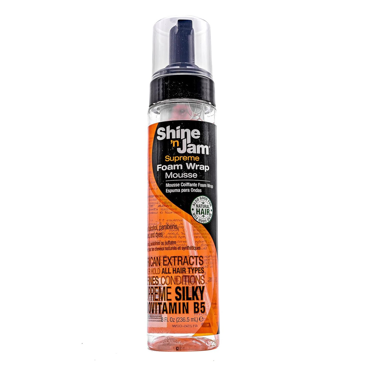 Shine n' Jam Supreme Foam Wrap Mousse 8oz