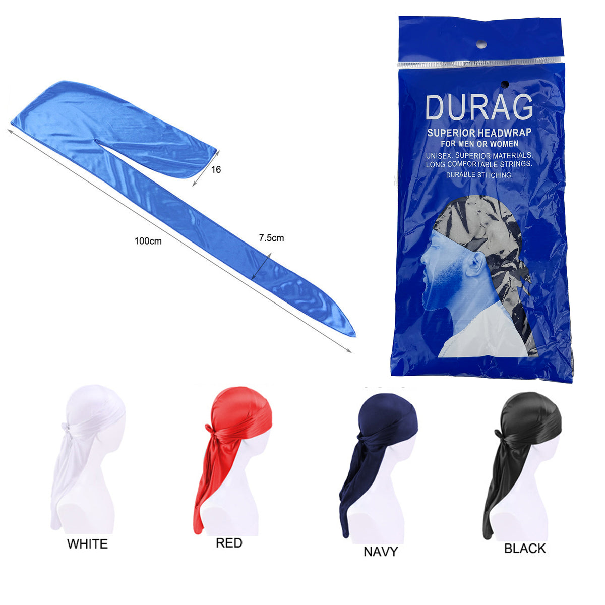 Lady Royal Silky Satin Durag