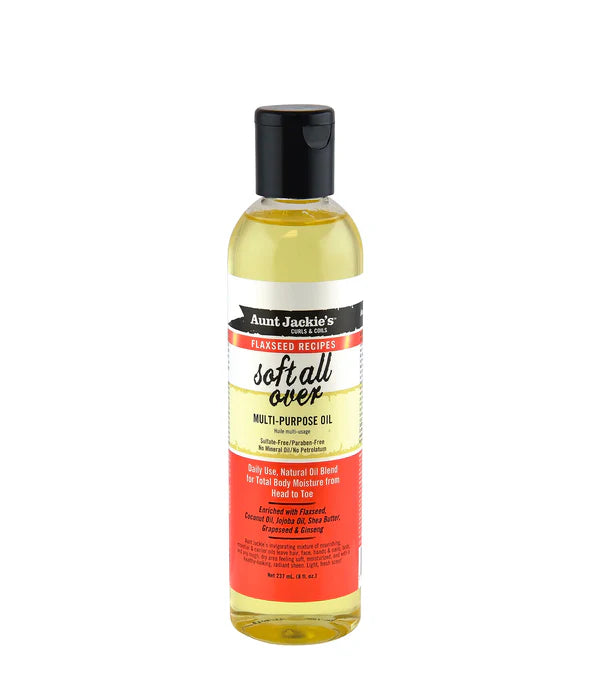 Aunt Jackie's Soft All Over Multi-Purpose Oil Therapy 8oz