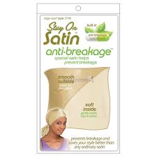 Anti-breakage Satin scarf - Stay On Satin