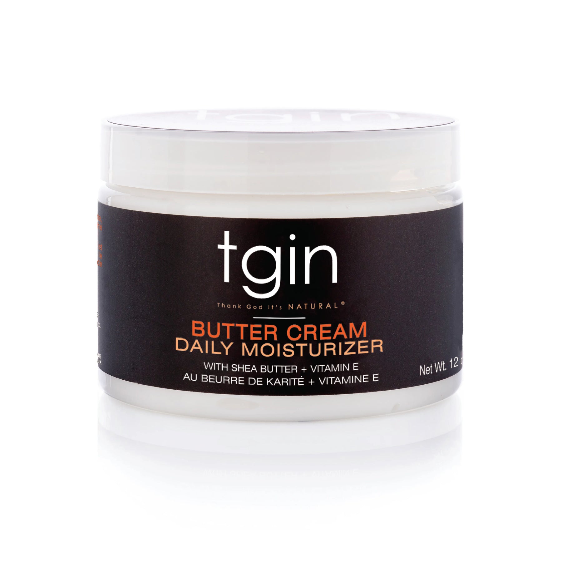 TGIN Butter Cream Daily Moisturizer with Shea Butter and Vitamin E 12oz