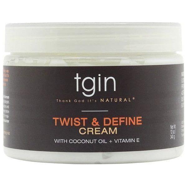 TGIN Twist & Define Cream with Coconut Oil + Vitamin E 12oz