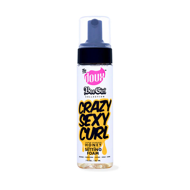 The Doux Crazy Sexy Curl Honey All-In-1 Setting Foam 7oz