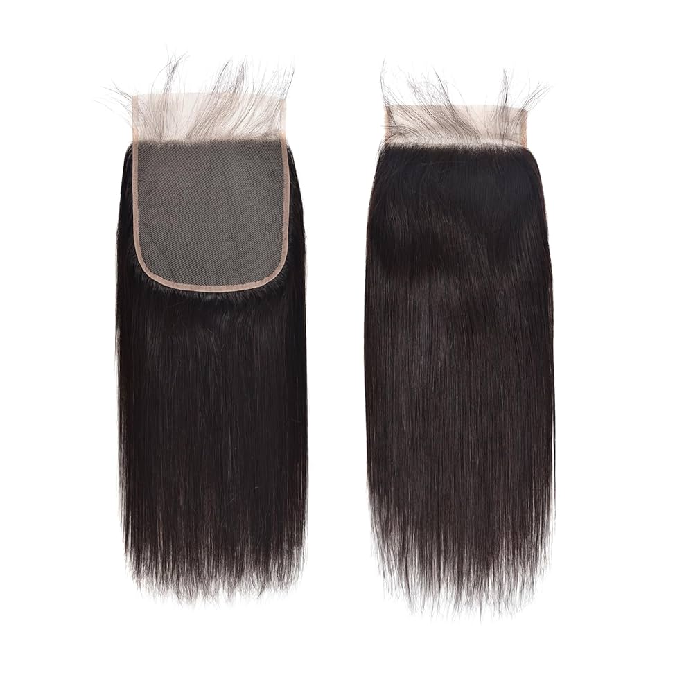 Lady Royal Virgin Human Hair 5x5 Transparent Lace Closures