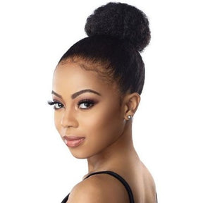 100% Synthetic Afro Puff Ponytail Small