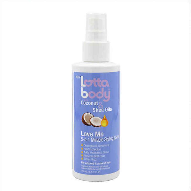 Lotta Body With Coconut& Shea Oils Love Me 5-N-1 Leave- In Treatment