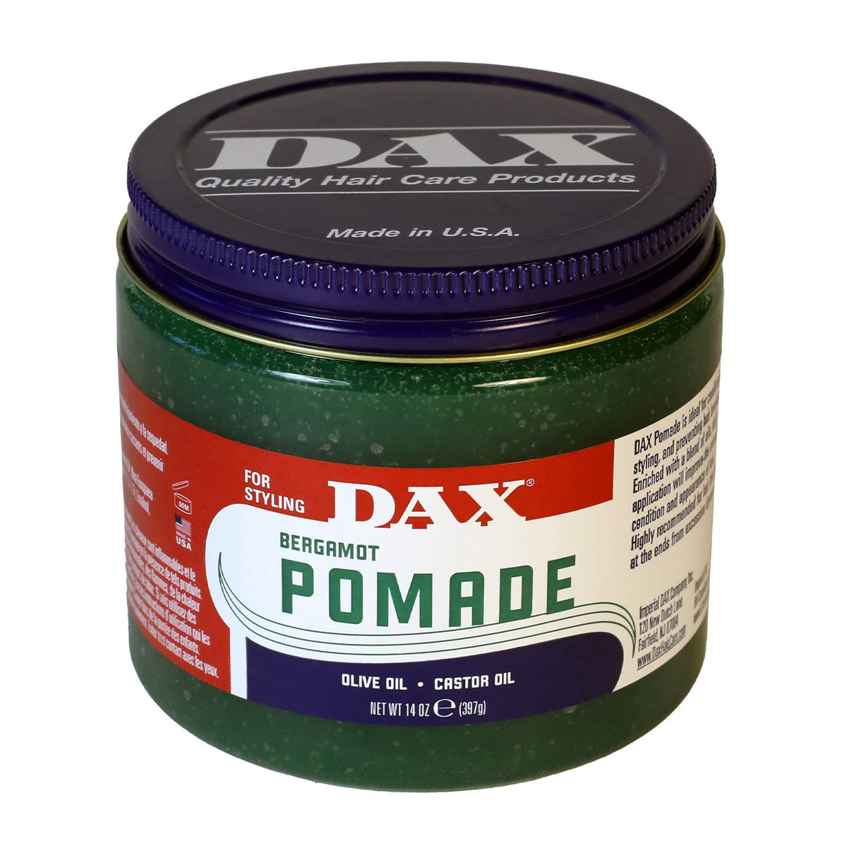 Dax Vegetable Oils Pomade