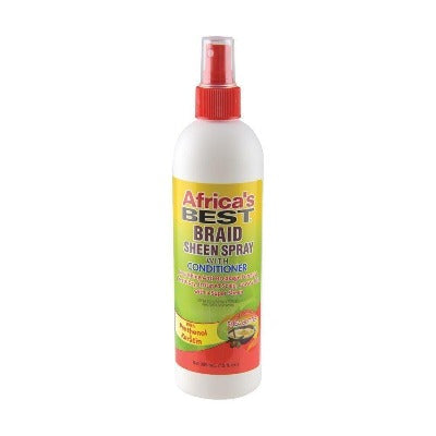 Africas Best Braid Sheen Conditioning Spray , 355ml/12oz