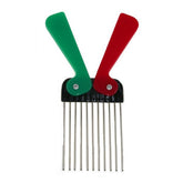 METAL TOOTH FOLDING AFRO COMB