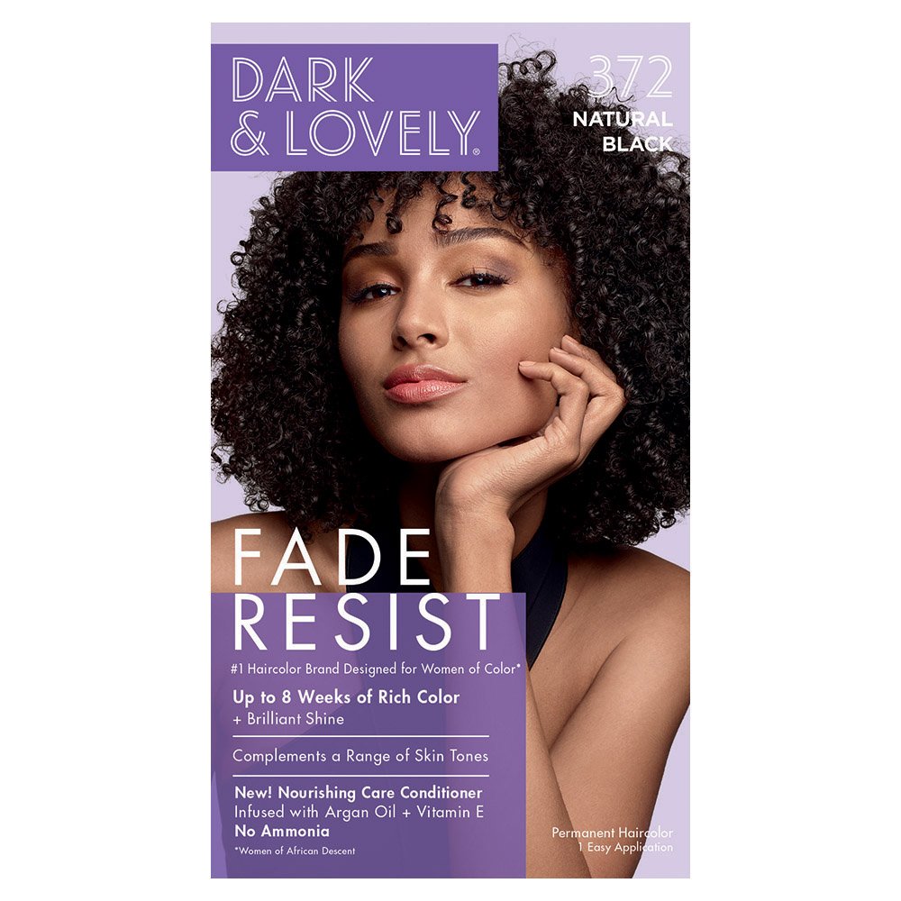 Dark and Lovely Rich Conditioning Color - Natural Black 372