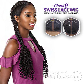 Cloud 9 Braided Lace Wig Bohemian Dutch Braid