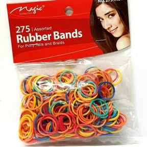 275 ASSORTED COLORS RUBBER BANDS