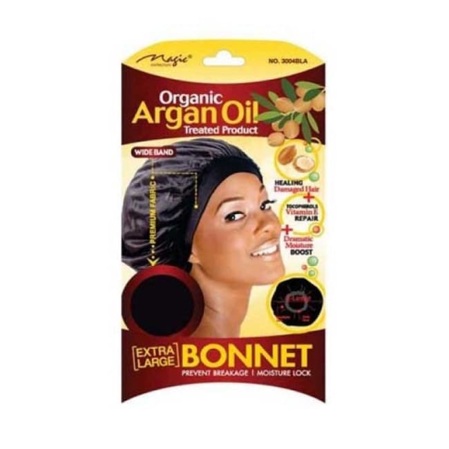 Magic Organic Argan Oil Bonnet For Sleep Or Rollers