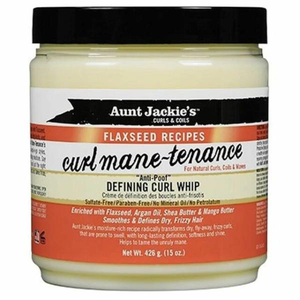 AUNT JACKIES FLAXSEED CURL MANE-TENANCE DEFINING CURL WHIP, 426 G